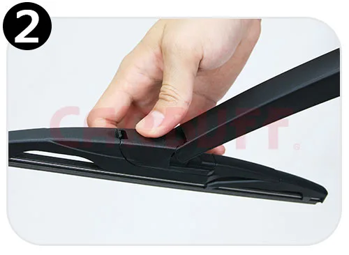 RF後雨刷安裝步驟二