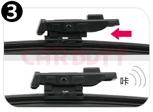 RE軟骨後雨刷接頭安裝步驟3