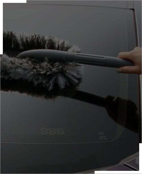 清潔毛撢刷-乾溼兩用，輕鬆刷拭汽車輪胎鋼圈