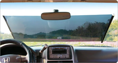 捲式遮陽簾-實裝圖