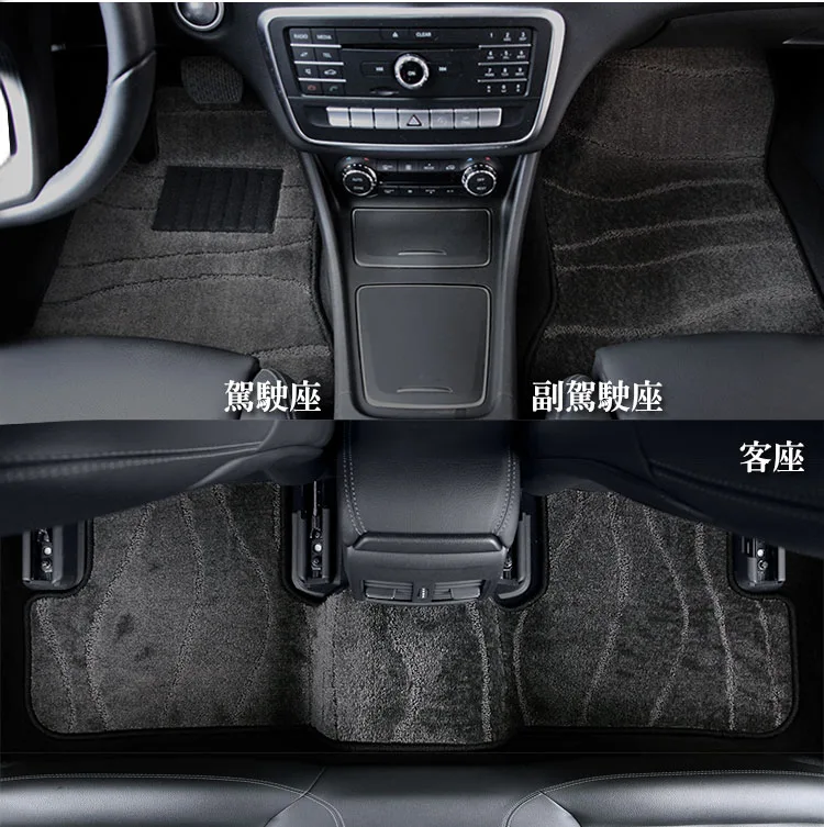 尊榮奢華感,CARBUFF雪絨車墊、汽車腳踏墊/set of mats