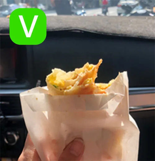 車內的食物味道