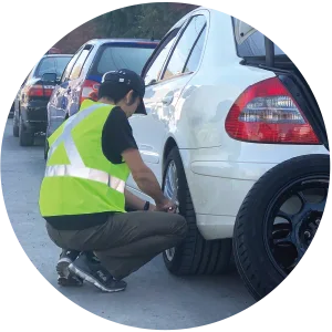 安全反光背心-汽車拋錨時