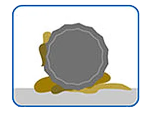 傳統抹布纖維結構