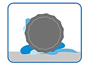 傳統抹布纖維結構