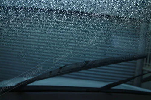 汽車玻璃鍍膜-使用矽膠雨刷改善跳動