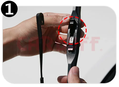 鉤式接頭雨刷安裝步驟一