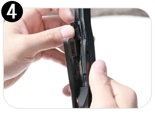 包覆式雨刷拆卸步驟四