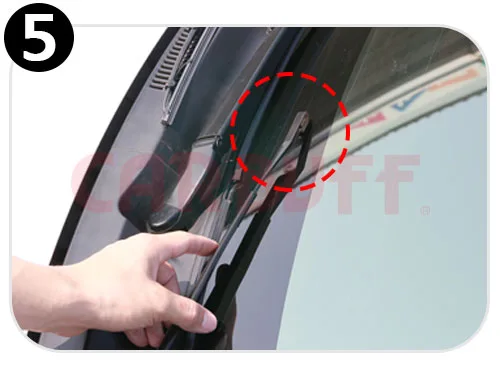 D接頭雨刷拆卸步驟五