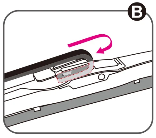 附轉接頭安裝說明B