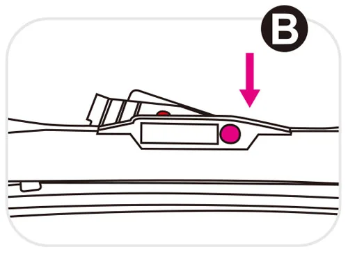 歐規插孔接頭雨刷安裝步驟二