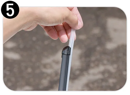 鉤式接頭雨刷安裝步驟五