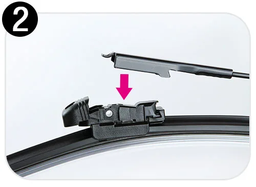 C接頭雨刷拆卸步驟二