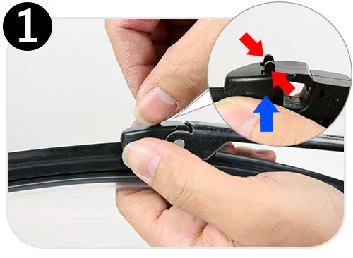 F接頭雨刷拆卸步驟一