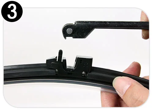 F接頭雨刷拆卸步驟三