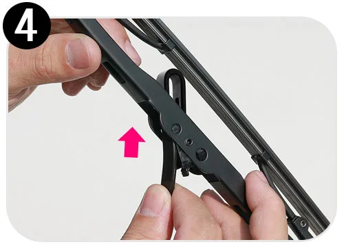 硬骨雨刷安裝步驟四