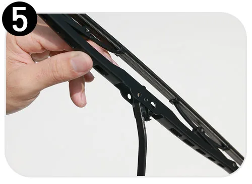 硬骨雨刷安裝步驟五