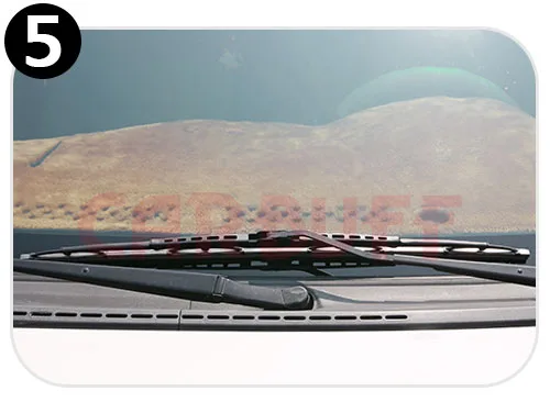 傳統硬骨雨刷安裝步驟五