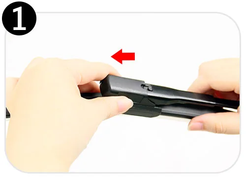 J接頭雨刷拆卸步驟一