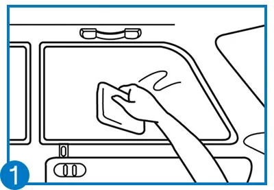 靜電貼安裝步驟1