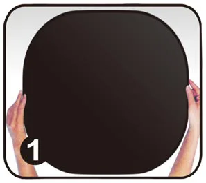 取下靜電貼，雙手握住二側。