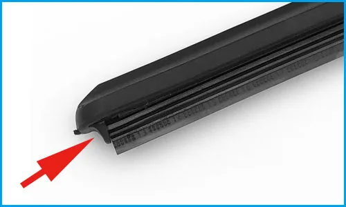 CARBUFF 強撥水矽膠軟骨雨刷-膠條防滑設計