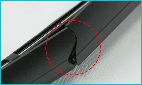 CARBUFF 強撥水矽膠包覆三節式雨刷-三節式穩壓設計