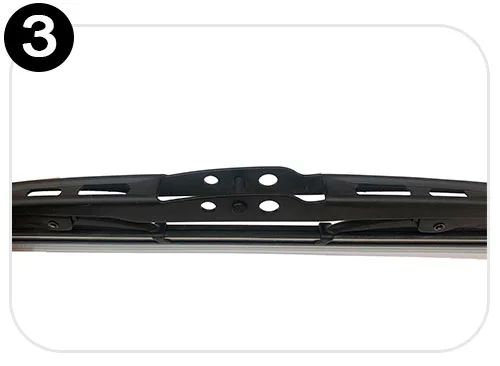 矽膠硬骨雨刷步驟3