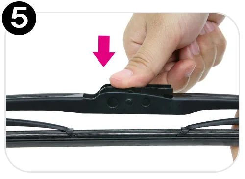 矽膠硬骨雨刷步驟5